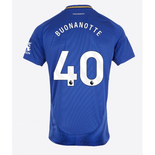 Leicester City Facundo Buonanotte #40 Domaci Dres 2024-25 Kratak Rukav